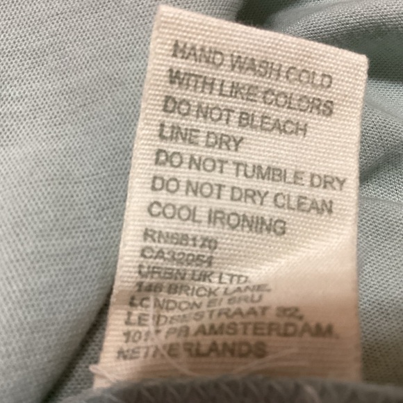 NEW Anthropologie Forever That Girl Blue Tan Smocked Crochet Lace Blouse S Boho - Picture 13 of 13